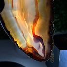 Natural Brazilian Agate "Butterfly Wings", 9.6" Tall #5050NA-105 - Brazil GemsBrazil GemsNatural Brazilian Agate "Butterfly Wings", 9.6" Tall #5050NA-105Agate Butterfly Wings5050NA-105
