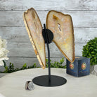 Natural Brazilian Agate "Butterfly Wings", 9.9" Tall #5050NA-116 - Brazil GemsBrazil GemsNatural Brazilian Agate "Butterfly Wings", 9.9" Tall #5050NA-116Agate Butterfly Wings5050NA-116