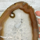 Natural Brazilian Agate "Butterfly Wings", Metal Stand, 14.5" Tall Model #5050NA-096 by Brazil Gems - Brazil GemsBrazil GemsNatural Brazilian Agate "Butterfly Wings", Metal Stand, 14.5" Tall Model #5050NA-096 by Brazil GemsAgate Butterfly Wings5050NA-096