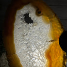 Natural Brazilian Agate "Butterfly Wings", Metal Stand, 14.5" Tall Model #5050NA-096 by Brazil Gems - Brazil GemsBrazil GemsNatural Brazilian Agate "Butterfly Wings", Metal Stand, 14.5" Tall Model #5050NA-096 by Brazil GemsAgate Butterfly Wings5050NA-096