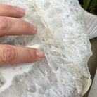 Natural Brazilian Agate Side Table on a black metal base, 22" tall #1305-0163 by Brazil Gems - Brazil GemsBrazil GemsNatural Brazilian Agate Side Table on a black metal base, 22" tall #1305-0163 by Brazil GemsTables: Side1305-0163