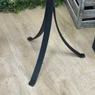 Natural Brazilian Agate Side Table on a black metal base, 22" Tall 1306 - 0049 - Brazil GemsBrazil GemsNatural Brazilian Agate Side Table on a black metal base, 22" Tall 1306 - 0049Tables: Side1306 - 0049