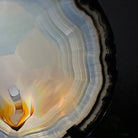 Natural Brazilian Agate Slice on a Metal Stand, 9.25" Tall #5067NA - 021 - Brazil GemsBrazil GemsNatural Brazilian Agate Slice on a Metal Stand, 9.25" Tall #5067NA - 021Slices on Fixed Bases5067NA - 021