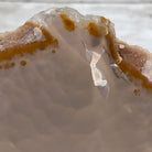 Natural Brazilian Agate Slice on metal base, 11" tall Model #5057-0136 by Brazil Gems - Brazil GemsBrazil GemsNatural Brazilian Agate Slice on metal base, 11" tall Model #5057-0136 by Brazil GemsSlices on Fixed Bases5057-0136