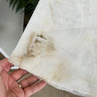 Natural Milky Quartz Side Table on Chrome Metal Base, 23.8" Tall #1341MQ-003 - Brazil GemsBrazil GemsNatural Milky Quartz Side Table on Chrome Metal Base, 23.8" Tall #1341MQ-003Tables: Side1341MQ-003