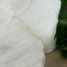 Natural Milky Quartz Side Table on Chrome Metal Base, 23.8" Tall #1341MQ-003 - Brazil GemsBrazil GemsNatural Milky Quartz Side Table on Chrome Metal Base, 23.8" Tall #1341MQ-003Tables: Side1341MQ-003