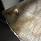 Natural Milky Quartz Side Table on Chrome Metal Base, 23.8" Tall #1341MQ-003 - Brazil GemsBrazil GemsNatural Milky Quartz Side Table on Chrome Metal Base, 23.8" Tall #1341MQ-003Tables: Side1341MQ-003