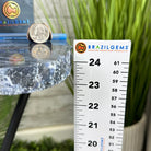 Natural Sodalite Side Table on Black Metal Base, 24.7" Tall #1342SO-002 - Brazil GemsBrazil GemsNatural Sodalite Side Table on Black Metal Base, 24.7" Tall #1342SO-002Tables: Side1342SO-002