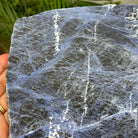 Natural Sodalite Side Table on Black Metal Base, 24.7" Tall #1342SO-002 - Brazil GemsBrazil GemsNatural Sodalite Side Table on Black Metal Base, 24.7" Tall #1342SO-002Tables: Side1342SO-002