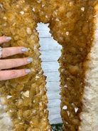 Open 2-Sided Brazilian Citrine Cathedral, 306.5 lbs and 67.8" tall #5608-0029 - Brazil GemsBrazil GemsOpen 2-Sided Brazilian Citrine Cathedral, 306.5 lbs and 67.8" tall #5608-0029Open 2-Sided Cathedrals5608-0029