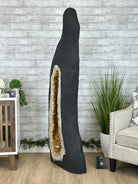 Open 2-Sided Brazilian Citrine Cathedral, 306.5 lbs and 67.8" tall #5608-0029 - Brazil GemsBrazil GemsOpen 2-Sided Brazilian Citrine Cathedral, 306.5 lbs and 67.8" tall #5608-0029Open 2-Sided Cathedrals5608-0029