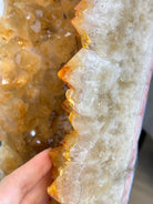 Open 2-Sided Brazilian Citrine Cathedral, 306.5 lbs and 67.8" tall #5608-0029 - Brazil GemsBrazil GemsOpen 2-Sided Brazilian Citrine Cathedral, 306.5 lbs and 67.8" tall #5608-0029Open 2-Sided Cathedrals5608-0029