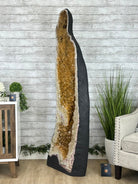 Open 2-Sided Brazilian Citrine Cathedral, 306.5 lbs and 67.8" tall #5608-0029 - Brazil GemsBrazil GemsOpen 2-Sided Brazilian Citrine Cathedral, 306.5 lbs and 67.8" tall #5608-0029Open 2-Sided Cathedrals5608-0029