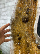 Open 2-Sided Brazilian Citrine Cathedral, 306.5 lbs and 67.8" tall #5608-0029 - Brazil GemsBrazil GemsOpen 2-Sided Brazilian Citrine Cathedral, 306.5 lbs and 67.8" tall #5608-0029Open 2-Sided Cathedrals5608-0029