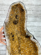 Open 2-Sided Brazilian Citrine Cathedral, 306.5 lbs and 67.8" tall #5608-0029 - Brazil GemsBrazil GemsOpen 2-Sided Brazilian Citrine Cathedral, 306.5 lbs and 67.8" tall #5608-0029Open 2-Sided Cathedrals5608-0029