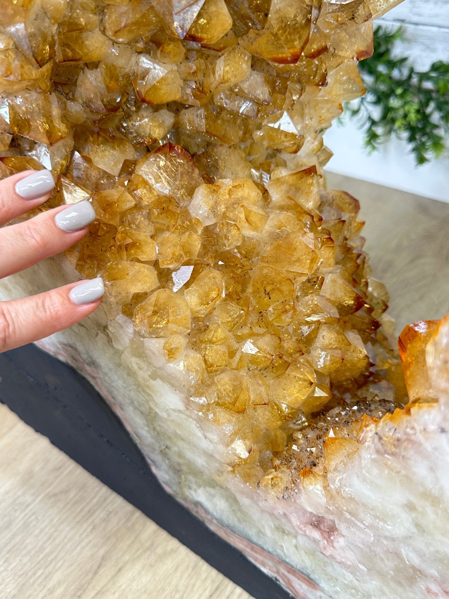 Open 2-Sided Brazilian Citrine Cathedral, 306.5 lbs and 67.8" tall #5608-0029 - Brazil GemsBrazil GemsOpen 2-Sided Brazilian Citrine Cathedral, 306.5 lbs and 67.8" tall #5608-0029Open 2-Sided Cathedrals5608-0029