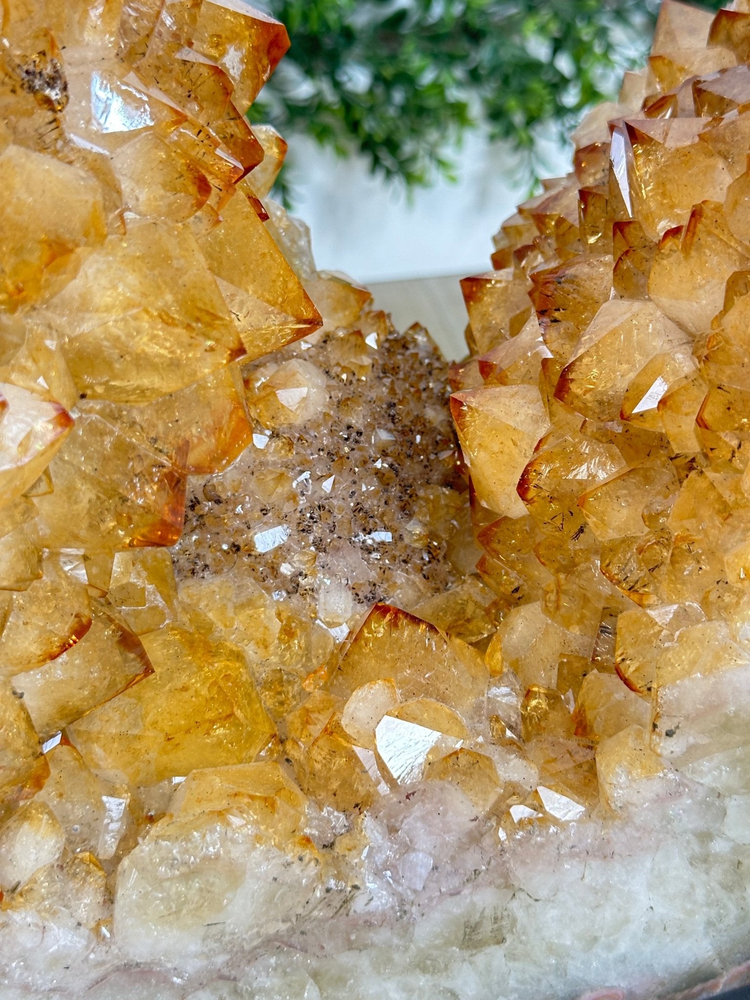 Open 2-Sided Brazilian Citrine Cathedral, 306.5 lbs and 67.8" tall #5608-0029 - Brazil GemsBrazil GemsOpen 2-Sided Brazilian Citrine Cathedral, 306.5 lbs and 67.8" tall #5608-0029Open 2-Sided Cathedrals5608-0029