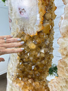 Open 2-Sided Brazilian Citrine Cathedral, 306.5 lbs and 67.8" tall #5608-0029 - Brazil GemsBrazil GemsOpen 2-Sided Brazilian Citrine Cathedral, 306.5 lbs and 67.8" tall #5608-0029Open 2-Sided Cathedrals5608-0029