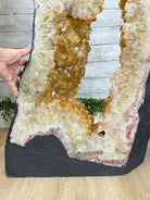 Open 2-Sided Brazilian Citrine Cathedral, 306.5 lbs and 67.8" tall #5608-0029 - Brazil GemsBrazil GemsOpen 2-Sided Brazilian Citrine Cathedral, 306.5 lbs and 67.8" tall #5608-0029Open 2-Sided Cathedrals5608-0029