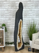 Open 2-Sided Brazilian Citrine Cathedral, 306.5 lbs and 67.8" tall #5608-0029 - Brazil GemsBrazil GemsOpen 2-Sided Brazilian Citrine Cathedral, 306.5 lbs and 67.8" tall #5608-0029Open 2-Sided Cathedrals5608-0029