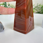 Orange Agate 4 - Sided Obelisk Tower, 6.2" Tall #3104OA - 002 - Brazil GemsBrazil GemsOrange Agate 4 - Sided Obelisk Tower, 6.2" Tall #3104OA - 002Obelisks3104OA - 002