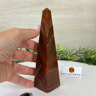 Orange Agate 4 - Sided Obelisk Tower, 6.2" Tall #3104OA - 002 - Brazil GemsBrazil GemsOrange Agate 4 - Sided Obelisk Tower, 6.2" Tall #3104OA - 002Obelisks3104OA - 002