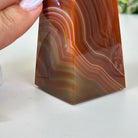 Orange Agate 4 - Sided Obelisk Tower, 6.2" Tall #3104OA - 002 - Brazil GemsBrazil GemsOrange Agate 4 - Sided Obelisk Tower, 6.2" Tall #3104OA - 002Obelisks3104OA - 002