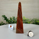 Orange Agate 4 - Sided Obelisk Tower, 6.2" Tall #3104OA - 002 - Brazil GemsBrazil GemsOrange Agate 4 - Sided Obelisk Tower, 6.2" Tall #3104OA - 002Obelisks3104OA - 002