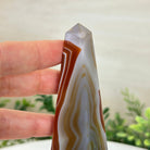 Orange Agate 4 - Sided Obelisk Tower, 7.1" Tall #3104OA - 001 - Brazil GemsBrazil GemsOrange Agate 4 - Sided Obelisk Tower, 7.1" Tall #3104OA - 001Obelisks3104OA - 001