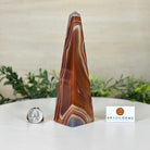 Orange Agate 4 - Sided Obelisk Tower, 7.1" Tall #3104OA - 001 - Brazil GemsBrazil GemsOrange Agate 4 - Sided Obelisk Tower, 7.1" Tall #3104OA - 001Obelisks3104OA - 001