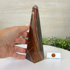 Orange Agate 4 - Sided Obelisk Tower, 7.1" Tall #3104OA - 001 - Brazil GemsBrazil GemsOrange Agate 4 - Sided Obelisk Tower, 7.1" Tall #3104OA - 001Obelisks3104OA - 001