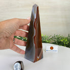 Orange Agate 4 - Sided Obelisk Tower, 7.1" Tall #3104OA - 001 - Brazil GemsBrazil GemsOrange Agate 4 - Sided Obelisk Tower, 7.1" Tall #3104OA - 001Obelisks3104OA - 001
