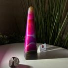 Pink Agate 4 - Sided Obelisk Tower, 6.6" Tall #3104PA - 001 - Brazil GemsBrazil GemsPink Agate 4 - Sided Obelisk Tower, 6.6" Tall #3104PA - 001Obelisks3104PA - 001