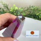 Pink Agate 4 - Sided Obelisk Tower, 6.6" Tall #3104PA - 001 - Brazil GemsBrazil GemsPink Agate 4 - Sided Obelisk Tower, 6.6" Tall #3104PA - 001Obelisks3104PA - 001