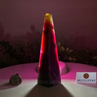 Pink Agate 4 - Sided Obelisk Tower, 6.6" Tall #3104PA - 001 - Brazil GemsBrazil GemsPink Agate 4 - Sided Obelisk Tower, 6.6" Tall #3104PA - 001Obelisks3104PA - 001