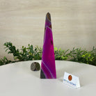Pink Agate 4 - Sided Obelisk Tower, 6.6" Tall #3104PA - 001 - Brazil GemsBrazil GemsPink Agate 4 - Sided Obelisk Tower, 6.6" Tall #3104PA - 001Obelisks3104PA - 001