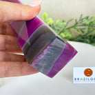 Pink Agate 4 - Sided Obelisk Tower, 6.6" Tall #3104PA - 001 - Brazil GemsBrazil GemsPink Agate 4 - Sided Obelisk Tower, 6.6" Tall #3104PA - 001Obelisks3104PA - 001