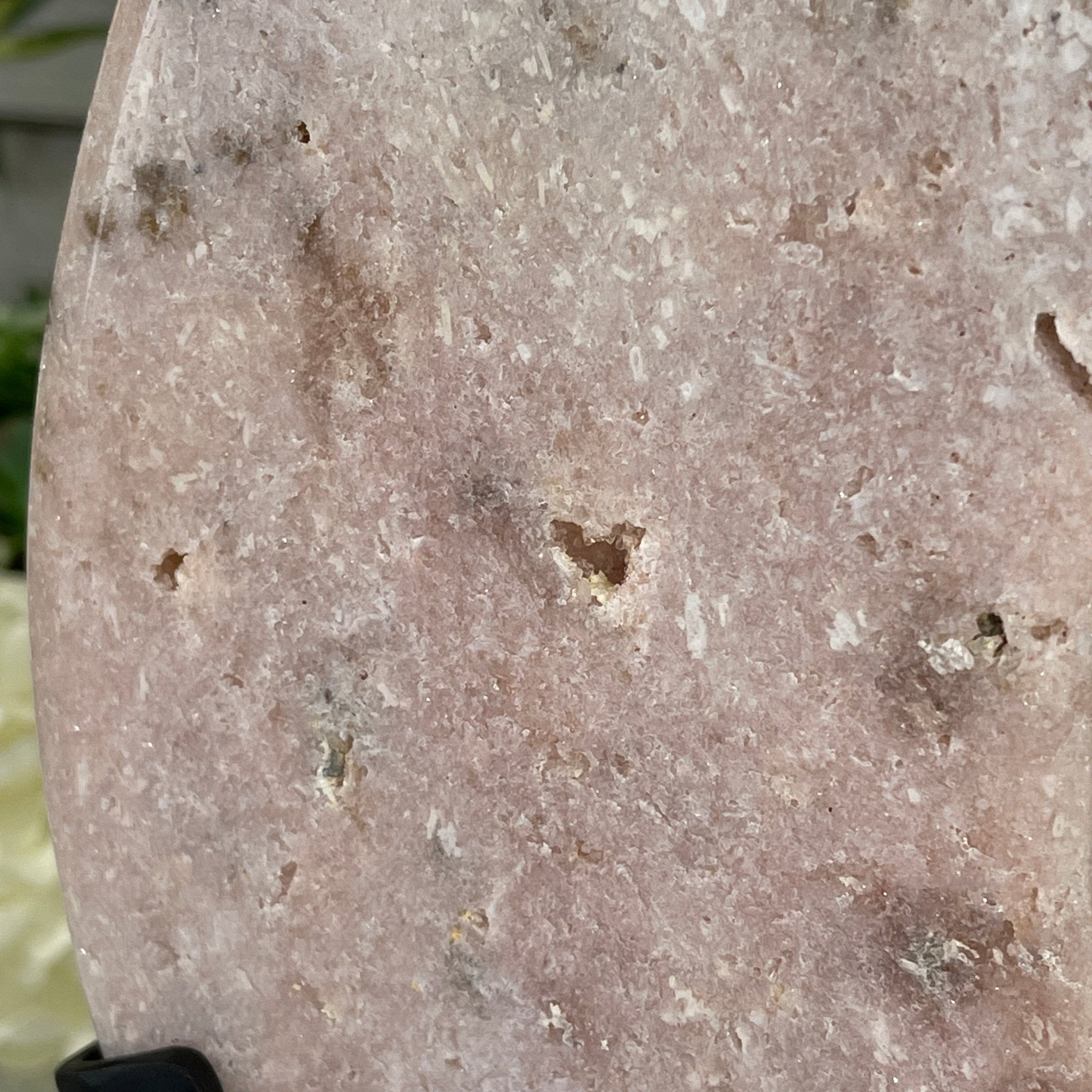 Pink Amethyst Crescent Moon Polished Geode, 5.4 lbs and 13.3" Tall #5740-0027 by Brazil Gems - Brazil GemsBrazil GemsPink Amethyst Crescent Moon Polished Geode, 5.4 lbs and 13.3" Tall #5740-0027 by Brazil GemsCrescent Moons5740-0027