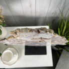 Pink Amethyst Slice on a Stand, 12.1 lbs and 20.5" Tall #5742-0004 by Brazil Gems - Brazil GemsBrazil GemsPink Amethyst Slice on a Stand, 12.1 lbs and 20.5" Tall #5742-0004 by Brazil GemsSlices on Fixed Bases5742-0004