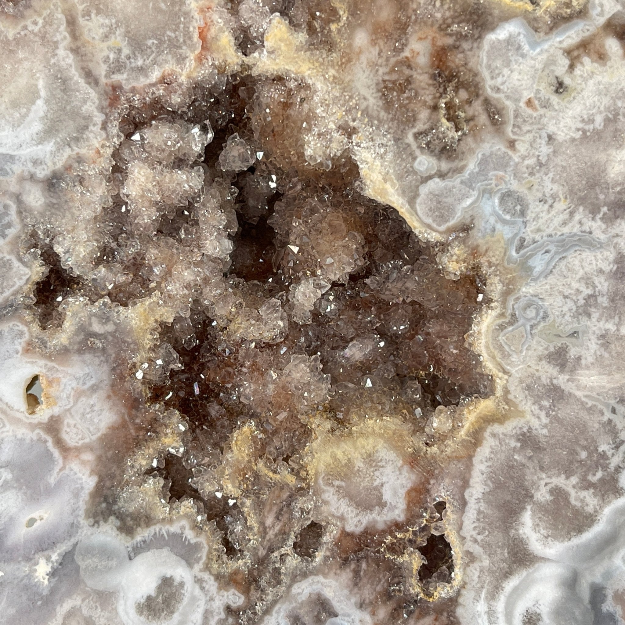 Pink Amethyst Slice on a Stand, 16.1 lbs and 20.4" Tall #5742-0003 by Brazil Gems - Brazil GemsBrazil GemsPink Amethyst Slice on a Stand, 16.1 lbs and 20.4" Tall #5742-0003 by Brazil GemsSlices on Fixed Bases5742-0003