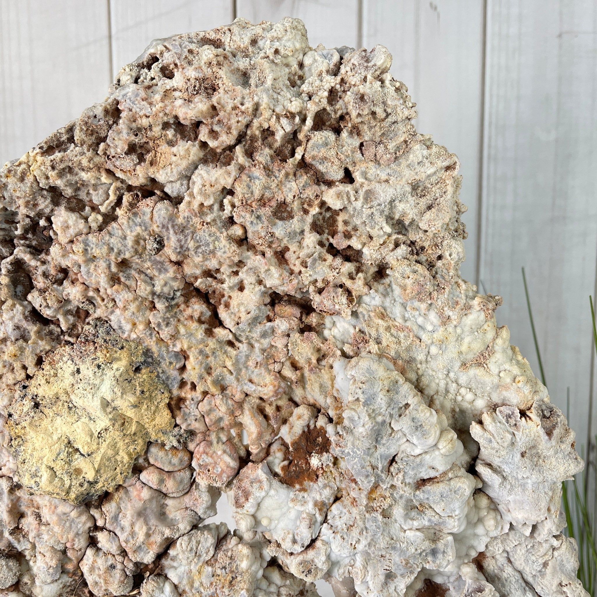 Pink Amethyst Slice on a Stand, 16.1 lbs and 20.4" Tall #5742-0003 by Brazil Gems - Brazil GemsBrazil GemsPink Amethyst Slice on a Stand, 16.1 lbs and 20.4" Tall #5742-0003 by Brazil GemsSlices on Fixed Bases5742-0003