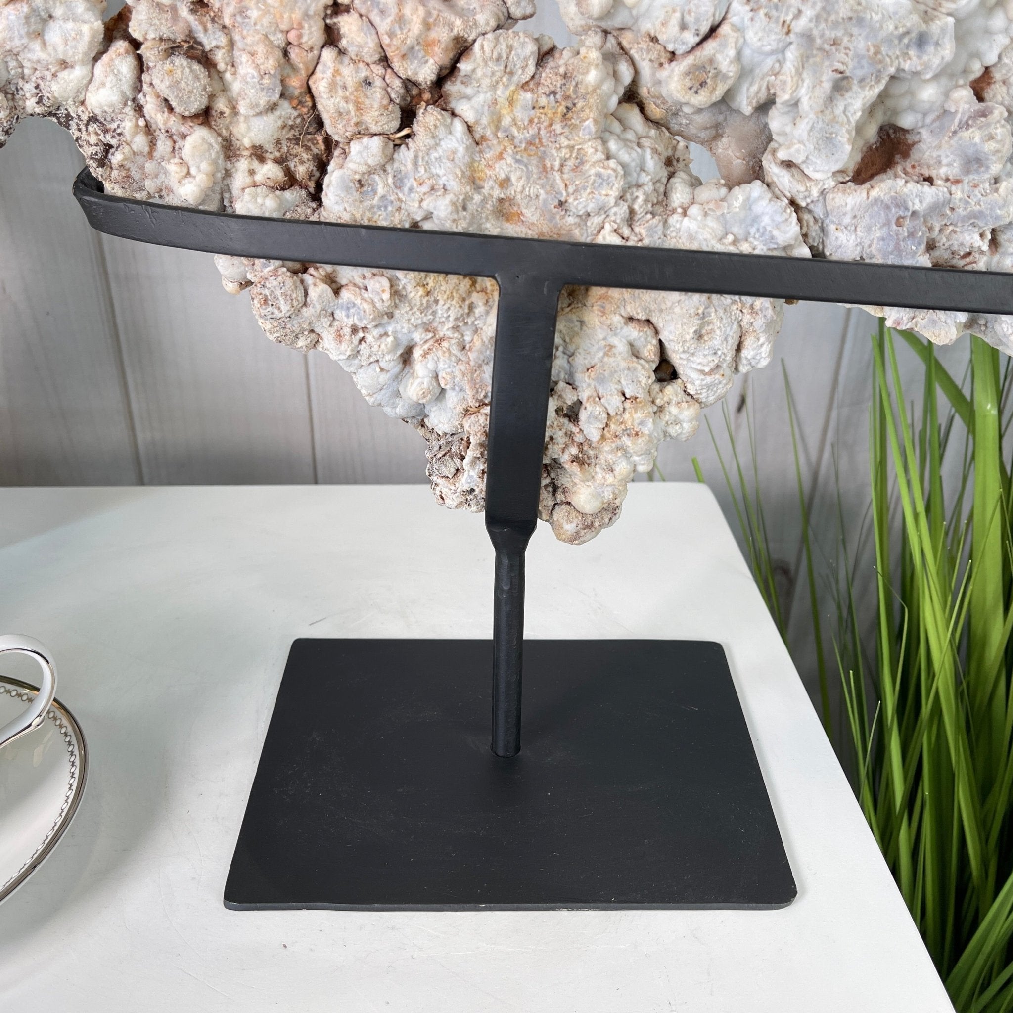 Pink Amethyst Slice on a Stand, 16.1 lbs and 20.4" Tall #5742-0003 by Brazil Gems - Brazil GemsBrazil GemsPink Amethyst Slice on a Stand, 16.1 lbs and 20.4" Tall #5742-0003 by Brazil GemsSlices on Fixed Bases5742-0003