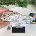 Pink Amethyst Slice on a Stand, 2.1 lbs and 9" Tall #5742-0128 - Brazil GemsBrazil GemsPink Amethyst Slice on a Stand, 2.1 lbs and 9" Tall #5742-0128Slices on Fixed Bases5742-0128