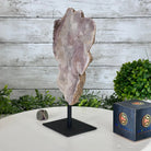 Pink Amethyst Slice on a Stand, 2.2 lbs and 10.5" Tall #5742-0126 - Brazil GemsBrazil GemsPink Amethyst Slice on a Stand, 2.2 lbs and 10.5" Tall #5742-0126Slices on Fixed Bases5742-0126