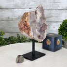 Pink Amethyst Slice on a Stand, 2.4 lbs and 8.1" Tall #5742-0132 - Brazil GemsBrazil GemsPink Amethyst Slice on a Stand, 2.4 lbs and 8.1" Tall #5742-0132Slices on Fixed Bases5742-0132