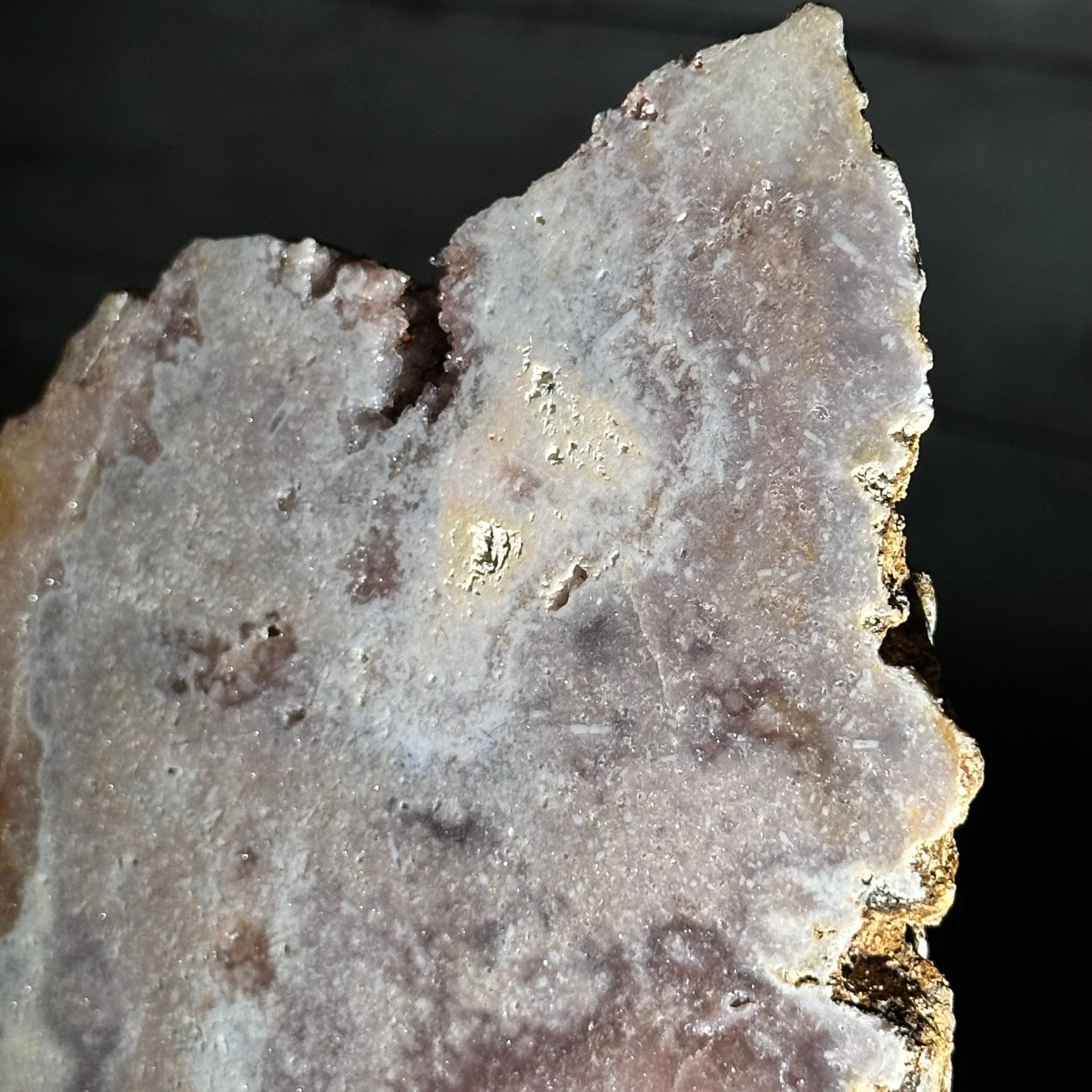 Pink Amethyst Slice on a Stand, 2.4 lbs and 8.1" Tall #5742-0132 - Brazil GemsBrazil GemsPink Amethyst Slice on a Stand, 2.4 lbs and 8.1" Tall #5742-0132Slices on Fixed Bases5742-0132