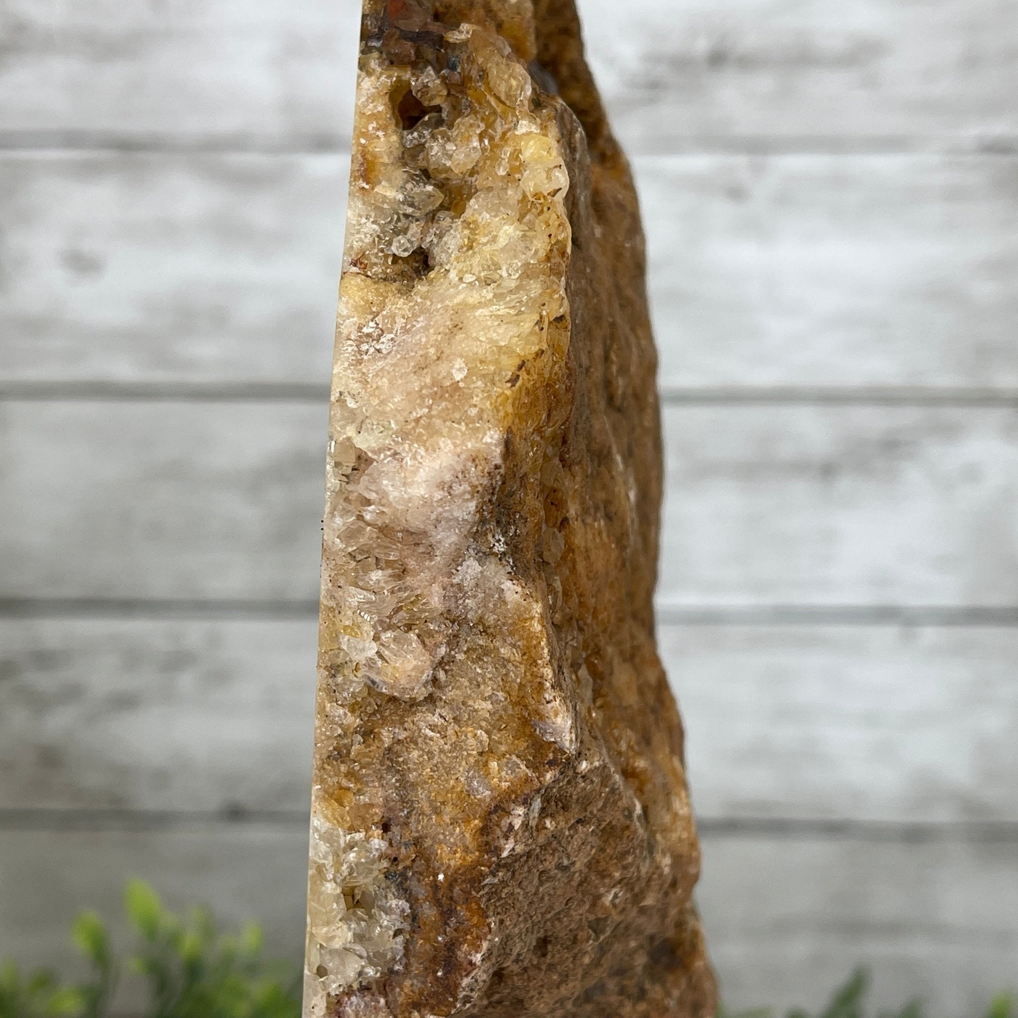 Pink Amethyst Slice on a Stand, 4.4 lbs and 12.75" Tall #5742-0035 by Brazil Gems - Brazil GemsBrazil GemsPink Amethyst Slice on a Stand, 4.4 lbs and 12.75" Tall #5742-0035 by Brazil GemsSlices on Fixed Bases5742-0035