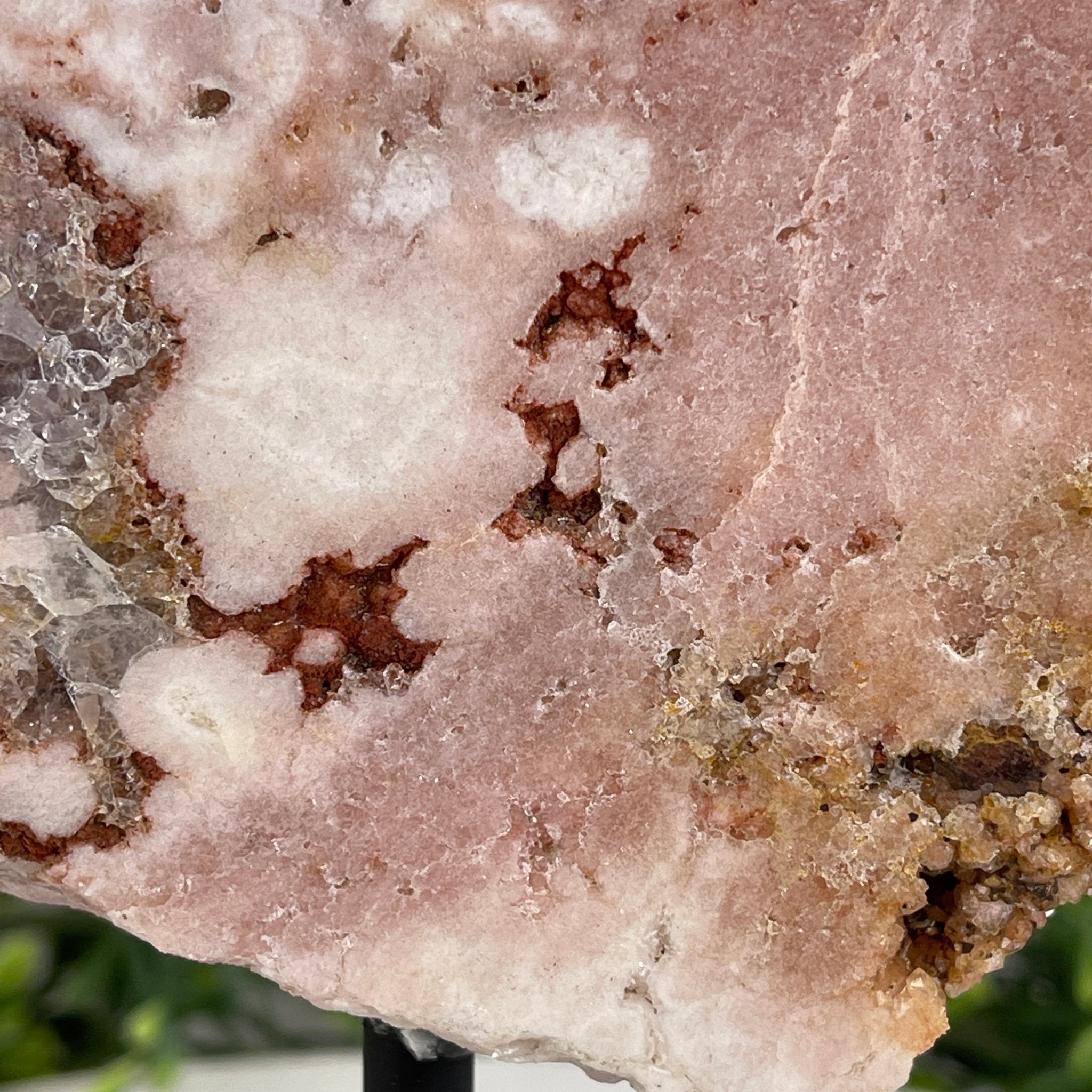 Pink Amethyst Slice on a Stand, 4.6 lbs and 12" Tall #5742-0040 by Brazil Gems - Brazil GemsBrazil GemsPink Amethyst Slice on a Stand, 4.6 lbs and 12" Tall #5742-0040 by Brazil GemsSlices on Fixed Bases5742-0040