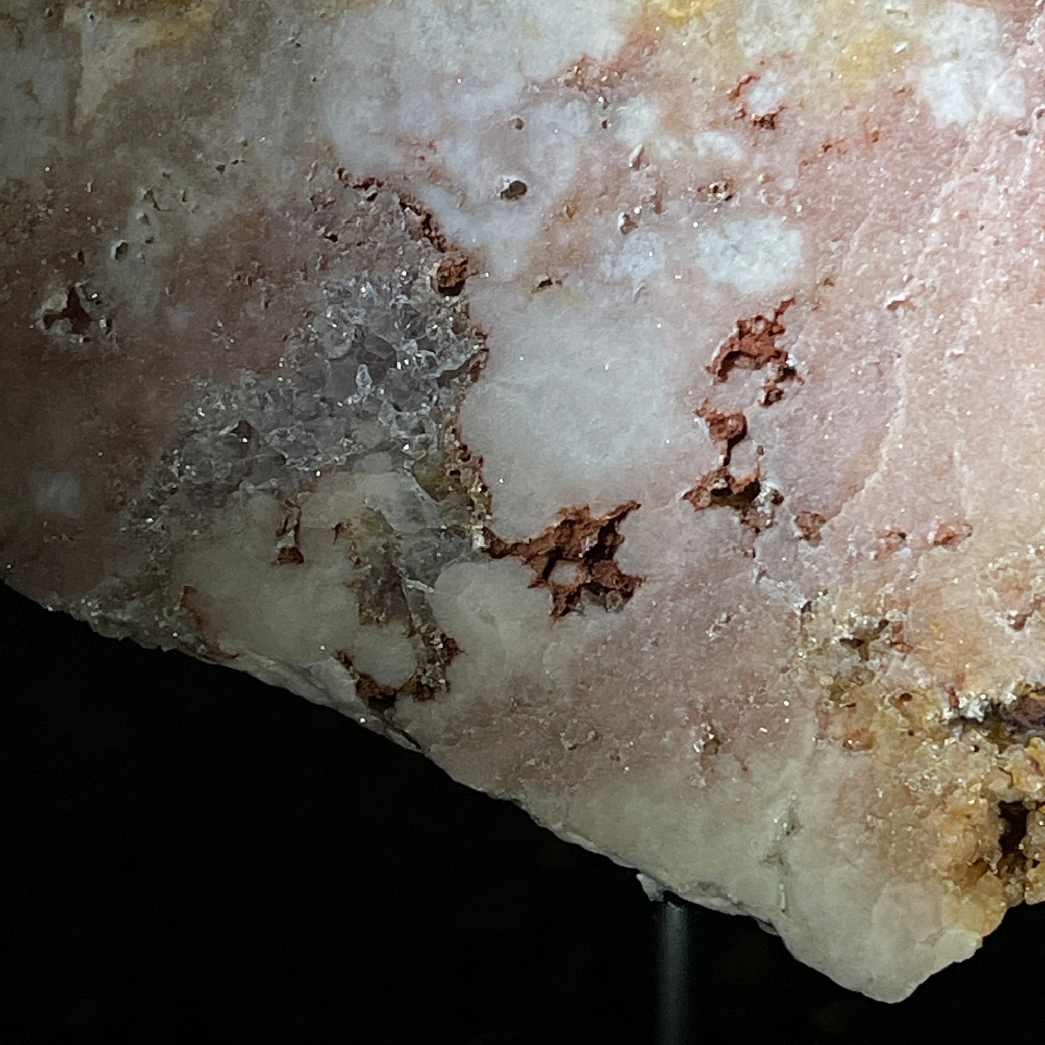 Pink Amethyst Slice on a Stand, 4.6 lbs and 12" Tall #5742-0040 by Brazil Gems - Brazil GemsBrazil GemsPink Amethyst Slice on a Stand, 4.6 lbs and 12" Tall #5742-0040 by Brazil GemsSlices on Fixed Bases5742-0040