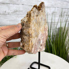 Pink Amethyst Slice on a Stand, 4.6 lbs and 12" Tall #5742-0040 by Brazil Gems - Brazil GemsBrazil GemsPink Amethyst Slice on a Stand, 4.6 lbs and 12" Tall #5742-0040 by Brazil GemsSlices on Fixed Bases5742-0040
